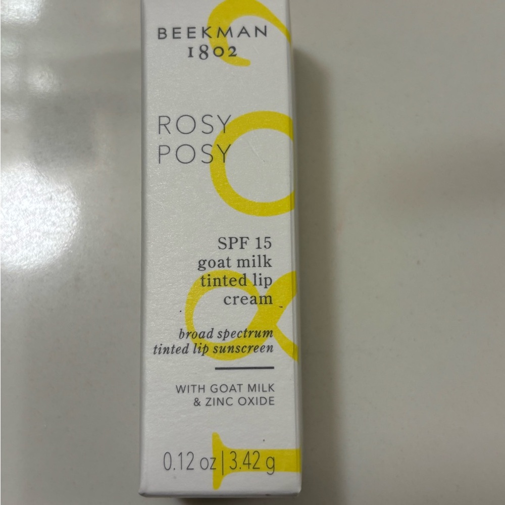 Beekman 1802 Rosy Posy Lip Cream SPF 15